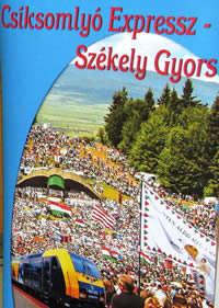 Kilencedik alkalommal indul a Székely gyors-Csíksomlyó expressz össznemzeti zarándokvonat a csíksomlyói pünkösdi búcsúba