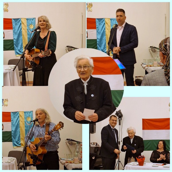 A 100 éves Ambrus András ny. színművészt, legidősebb tagunkat köszöntöttük