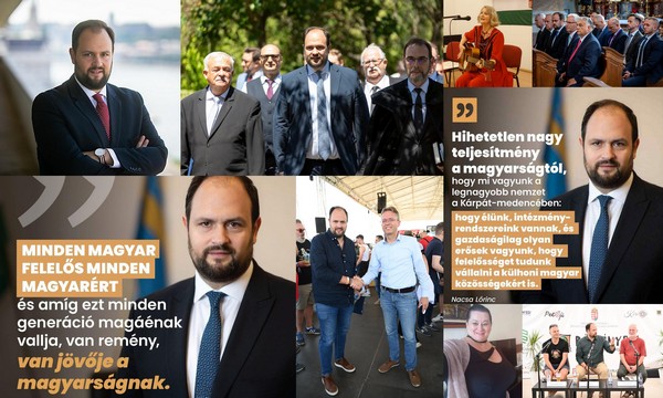 Nacsa Lőrinc nemzetpolitikáért felelős államtitkár volt a vendégünk