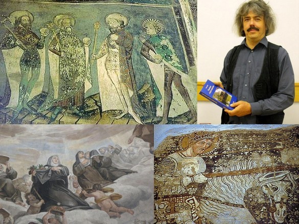 Magyar szentek középkori erdélyi freskókon